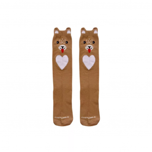 Meia Urso Caramelo Cantarola