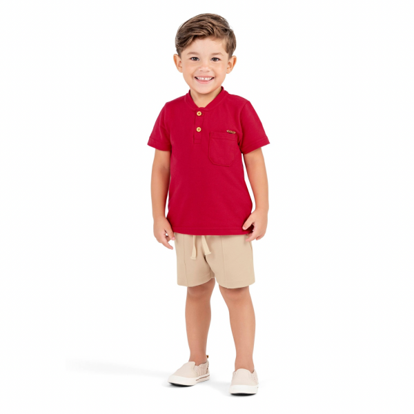 Conjunto Vermelho Colorittá